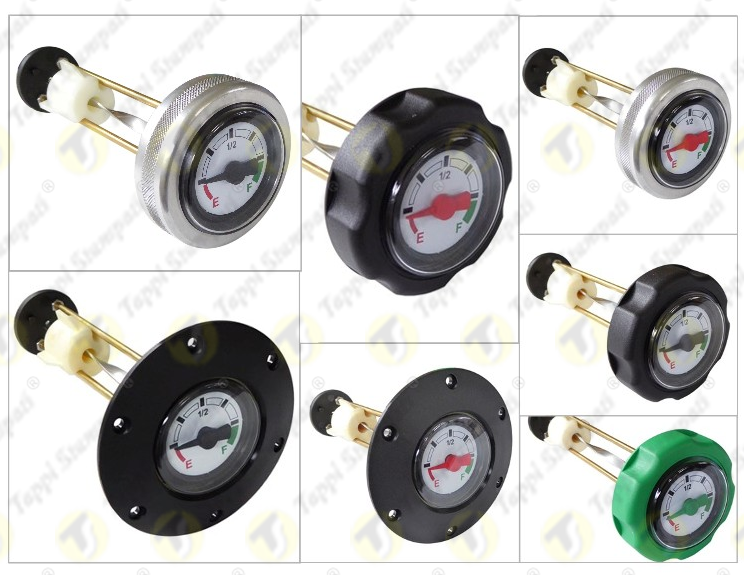 mechanical level gauges 4 colors dial