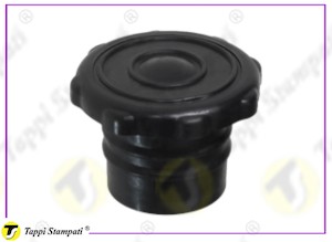 Press-fit tank cap in plastic material passage diameter 30-33-40 mm