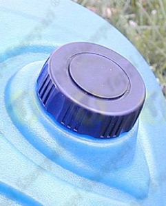 D.70 and D.90 threaded tank caps in plastic material for pressure washer tank