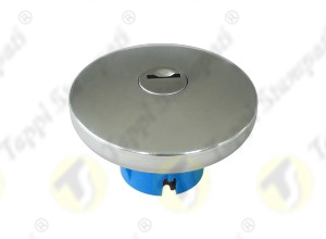 240 internal bayonet tank cap with key passage Ø 40 mm in stainless steel for urea solutions - AUS 32 AdBlue